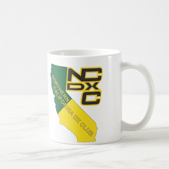 Mugg för NCDXC-logotypkaffe (Höger)