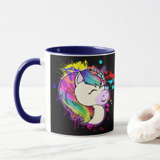 Mugg för Neurodivergent rebellisk Unicornkaffe