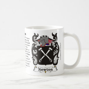 Mugg för Newton familjvapensköld