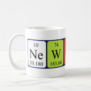 Mugg för Newton periodisk bordnamn