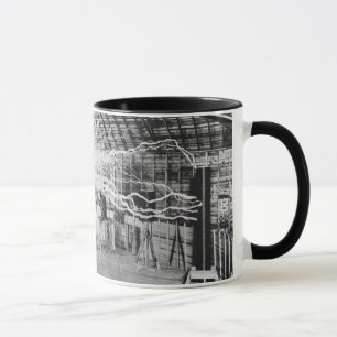 Mugg för Nikola Tesla blixtuppfinnare