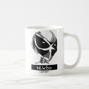 Mugg för Nikto vitkaffe