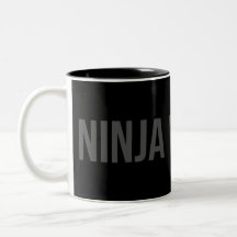 Mugg för Ninja vapenkaffe