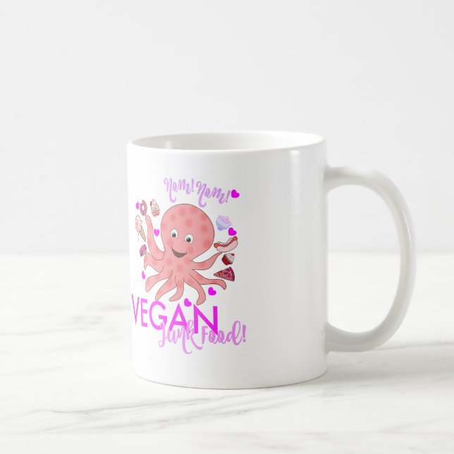 Mugg för Nom NoM VEGANSKRÄPMAT (Höger)
