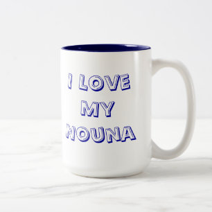 Mugg för Nouna grekisk gudmorkaffe