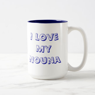 Mugg för Nouna grekisk gudmorkaffe