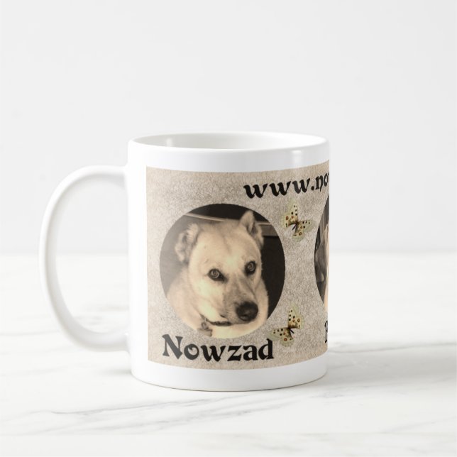 Mugg för Nowzad räddinghundar (Vänster)