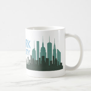 Mugg för NYC-frihethorisont
