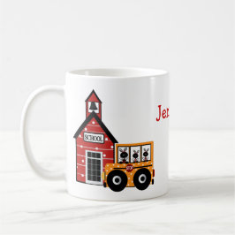 Mugg för nyckelpigaskolbusslärare