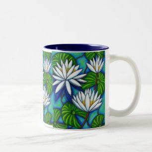 Mugg för Nymphaeablåttkaffe