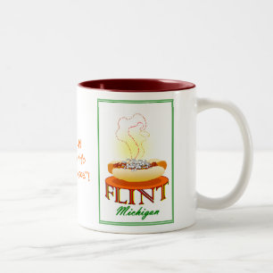 Mugg för ö för flintaMichigan Coney