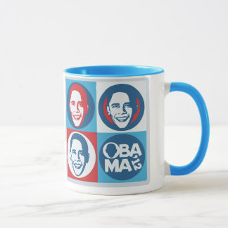 Mugg för Obama 2012 popkonst