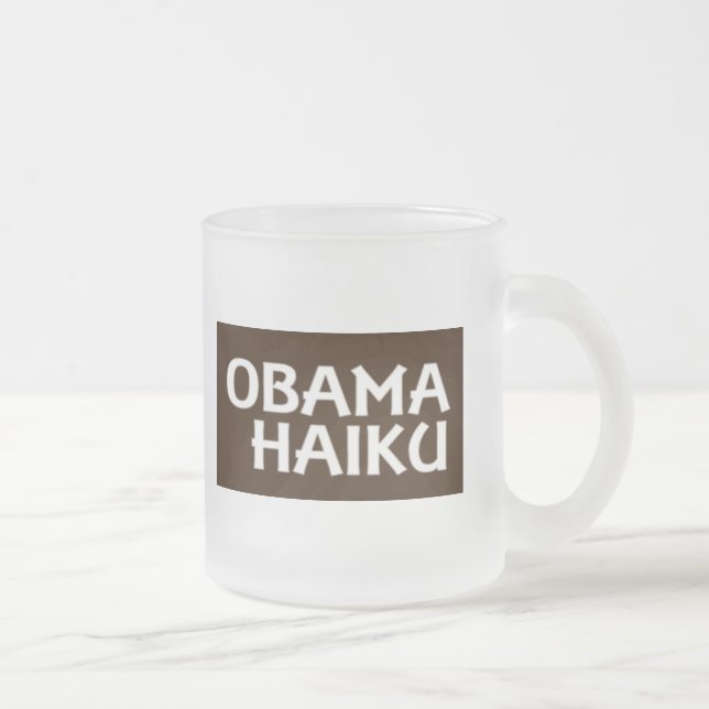 Mugg för Obama Haikuoptik (Höger)