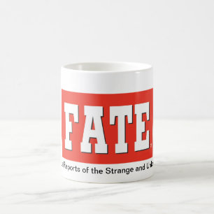 Mugg för ödetidskriftlogotyp