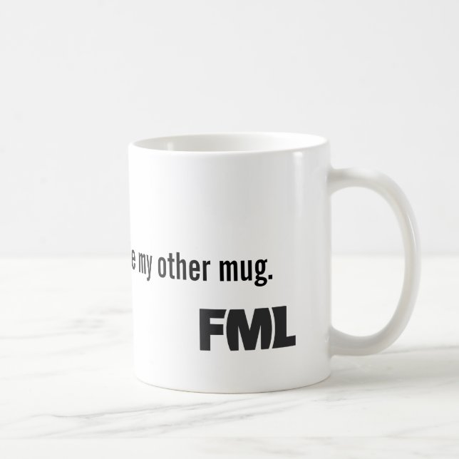 Mugg för officiell FML: Stulit (Höger)