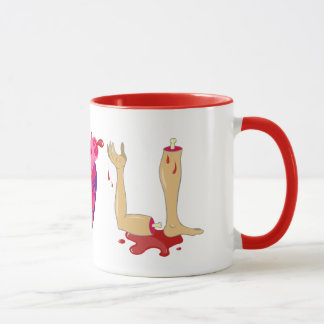 MUGG för ögahjärta U