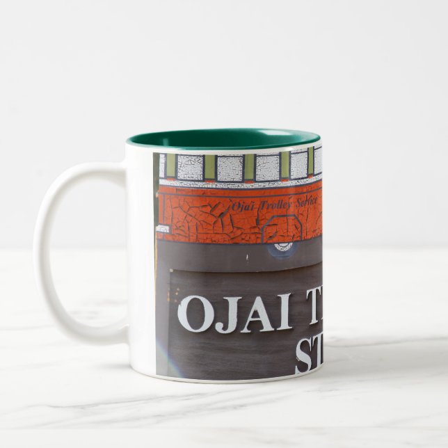 Mugg för Ojai Trolleystopp 2tone (Vänster)