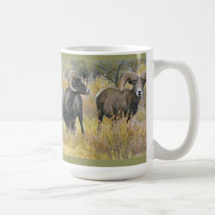 Mugg för ökenBighornskonst
