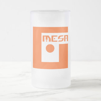 Mugg för öl för GeekMesa-logotyp frostad