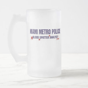 Mugg för öl för MIAMI METROPOLIS