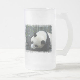 Mugg för öl för Pandabjörn frostad