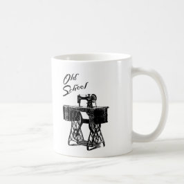 Mugg för old schoolpedalsymaskin