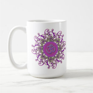 Mugg för Om (aum) & Namaste