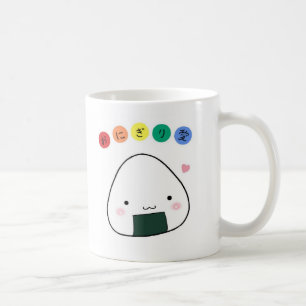 Mugg för Onigiri kärlek 2-Sided