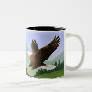 Mugg för örn för Isaiah 40:31Scripture Soaring