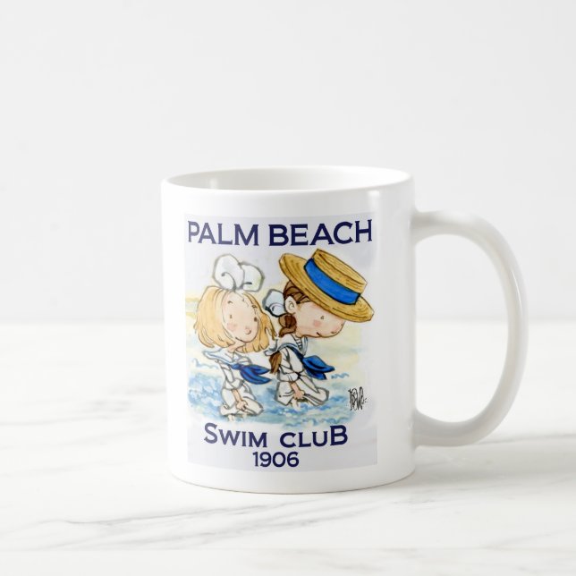 Mugg för Palm Beach simmaklubb 1906 (Höger)