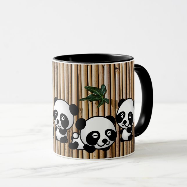 Mugg för Pandabambukaffe (Framsida höger)
