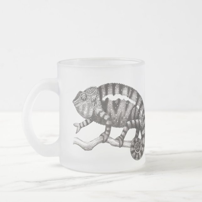 Mugg för panterkameleontanpassade (Vänster)
