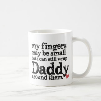 Mugg för pappacitationsteckenkaffe