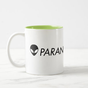 Mugg för Paranormalis främlinggrönt