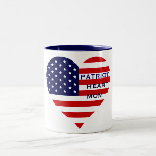 Mugg för PATRIOTHJÄRTAMAMMA