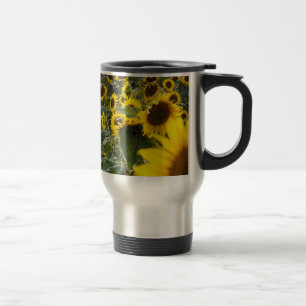 Mugg för pendlare för sommarsolrosdusch