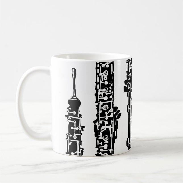 Mugg för personligOboe kaffe (Vänster)
