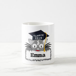 Mugg för personligstudentenkattunge