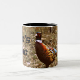 Mugg för Pheasantfotokaffe