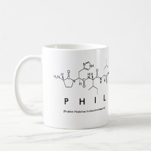 Mugg för Phil peptidenamn