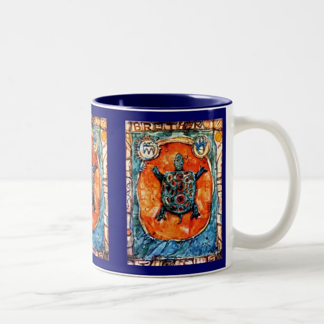 Mugg för PMACarlson brodersköldpadda (Höger)