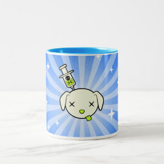 Mugg för Poe-bristningskaffe - blått