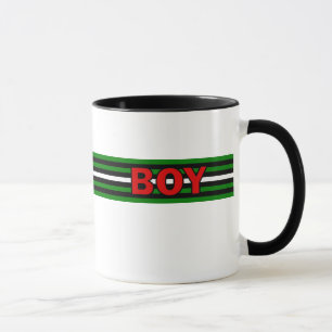 mugg för pojke (pojkeflagga)