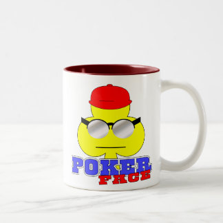 Mugg för pokeransikte (klubbansikte)