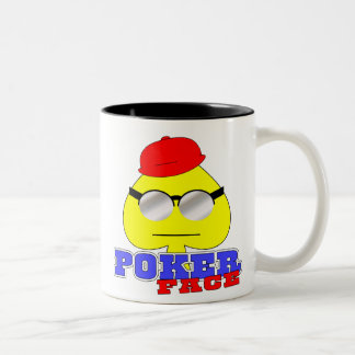 Mugg för pokeransikte (spadeansikte)