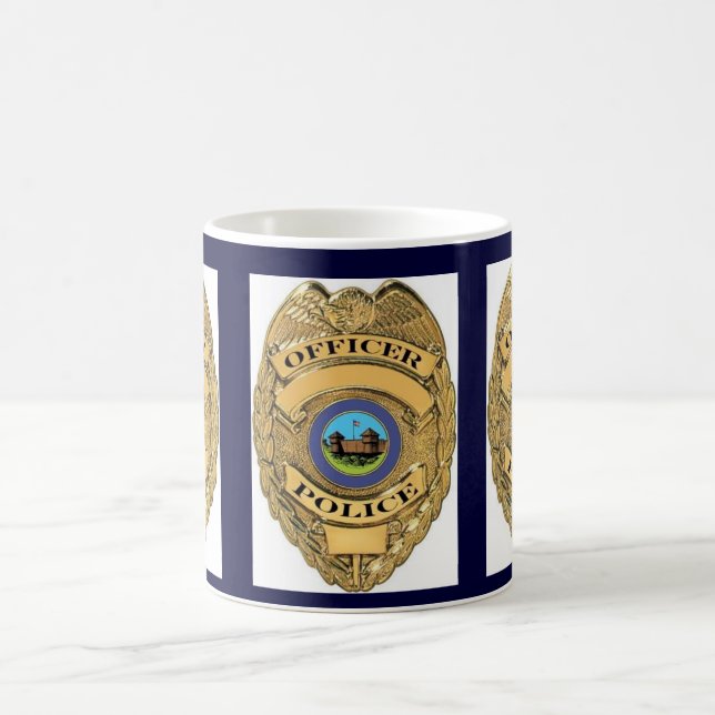 MUGG FÖR POLISEMBLEMKAFFE (Center)