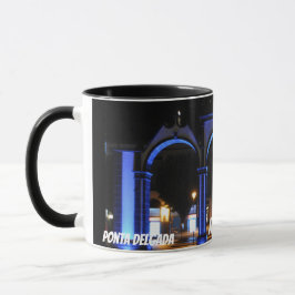 Mugg för Ponta Delgada stadsgrindar
