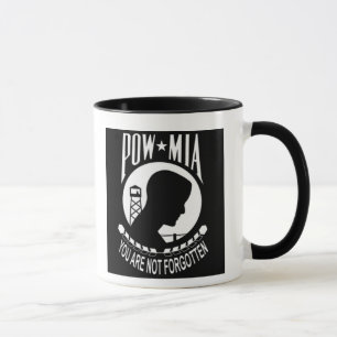 Mugg för POWMIA-kaffe