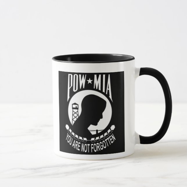 Mugg för POWMIA-kaffe (Höger)