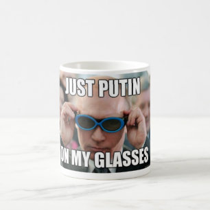 Mugg för presidentPutin MEME kaffe